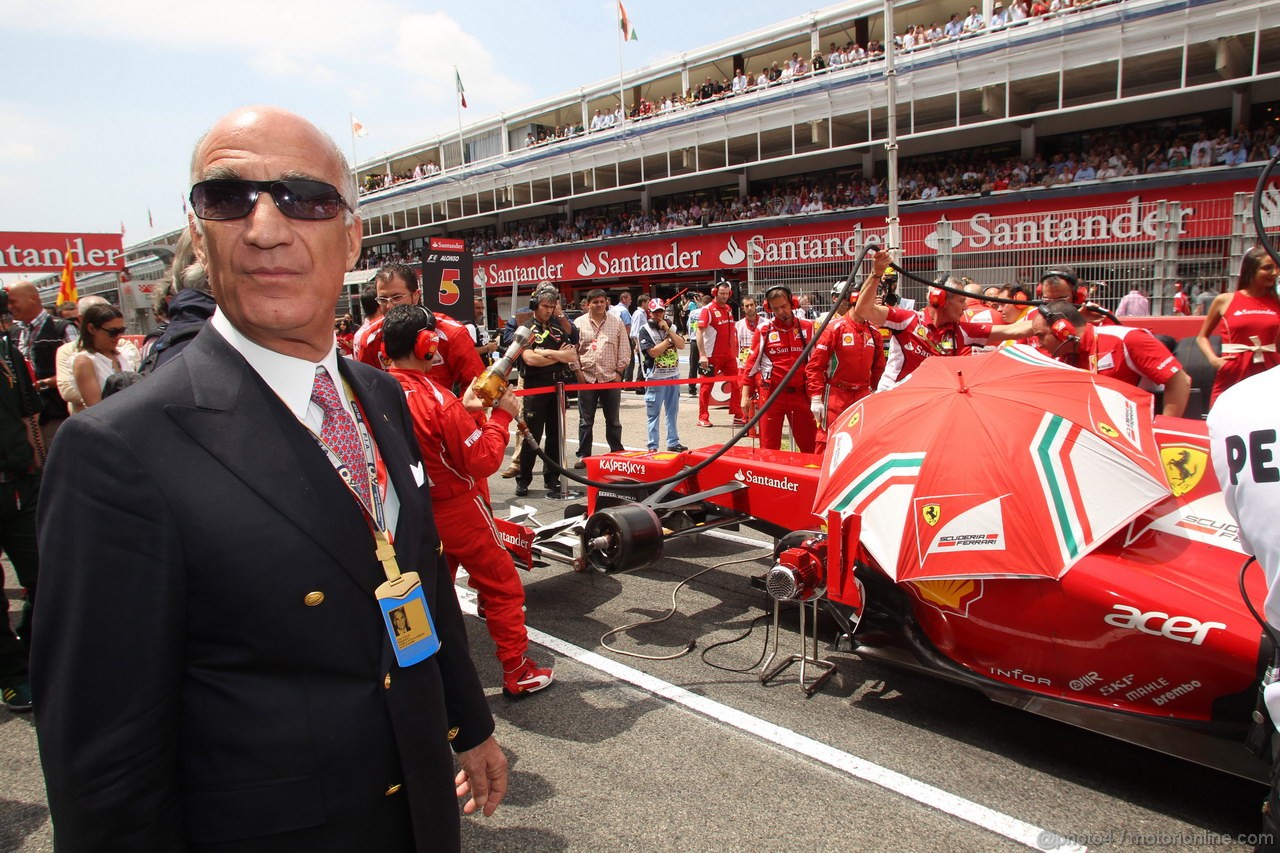 GP SPAGNA, 13.05.2012- Gara, Dr. Angelo Sticchi Damiani (ITA) Aci Csai President