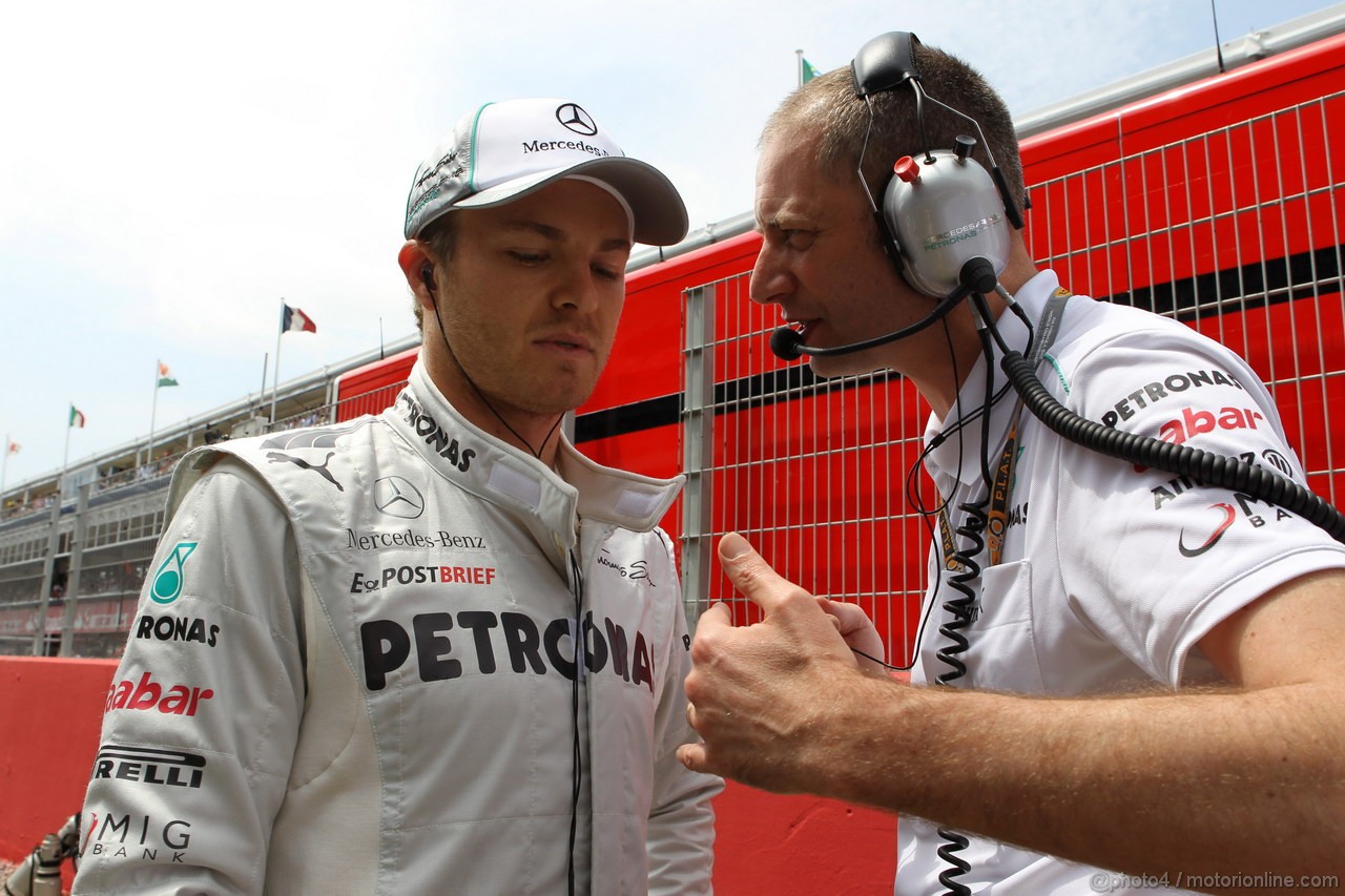 GP SPAGNA, 13.05.2012- Gara, Nico Rosberg (GER) Mercedes AMG F1 W03 