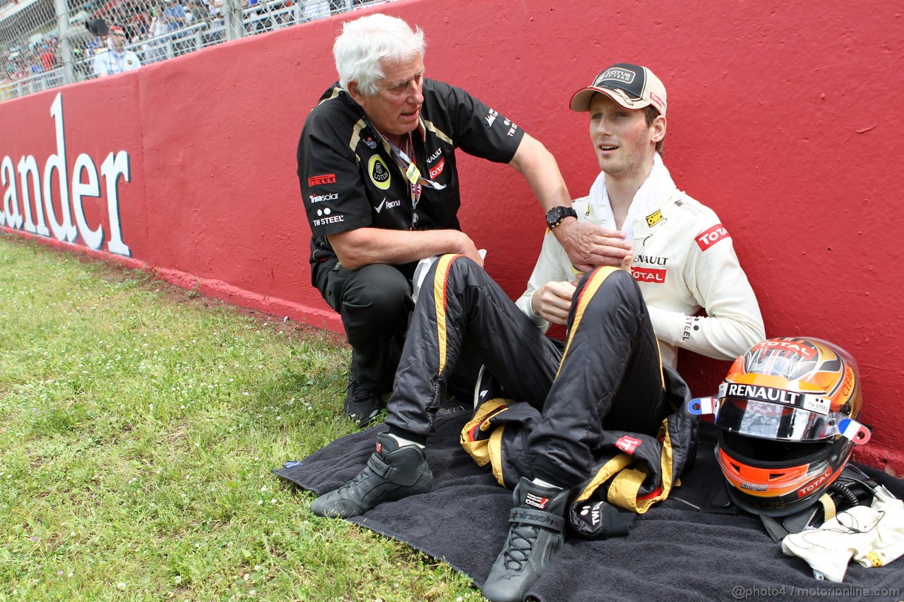 GP SPAGNA, 13.05.2012- Gara, Romain Grosjean (FRA) Lotus F1 Team E20 