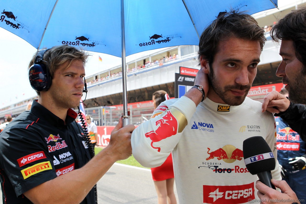 GP SPAGNA, 13.05.2012- Gara, Jean-Eric Vergne (FRA) Scuderia Toro Rosso STR7 