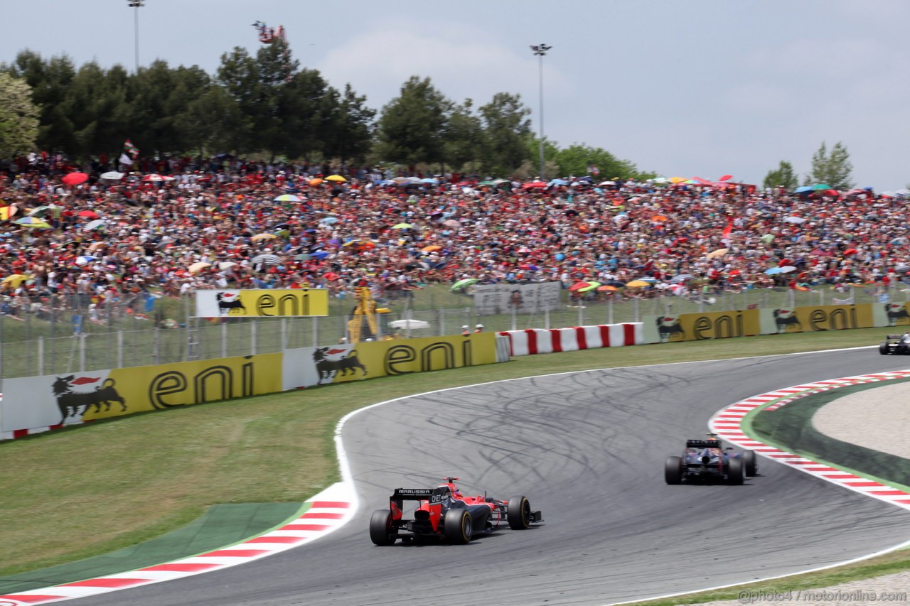 GP SPAGNA, 13.05.2012- Gara, Timo Glock (GER) Marussia F1 Team MR01 