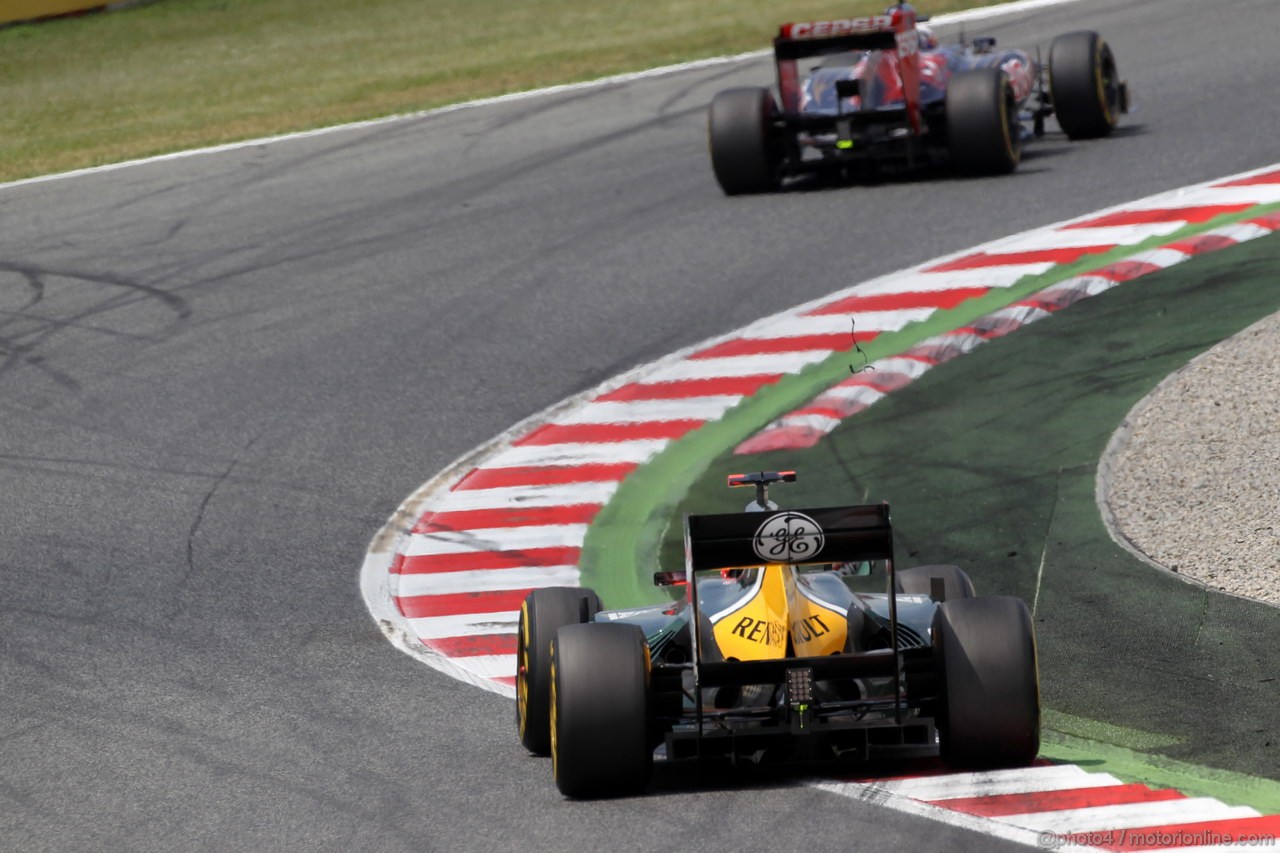 GP SPAGNA, 13.05.2012- Gara, Heikki Kovalainen (FIN) Caterham F1 Team CT01 