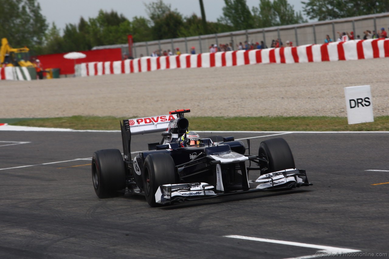 GP SPAGNA, 13.05.2012- Gara, Pastor Maldonado (VEN) Williams F1 Team FW34 vincitore