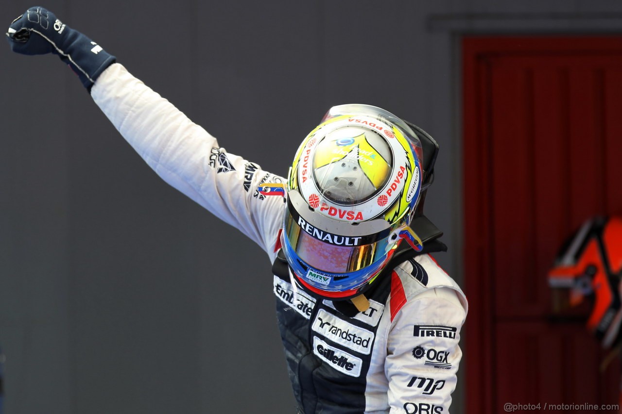 GP SPAGNA, 13.05.2012- Gara, Pastor Maldonado (VEN) Williams F1 Team FW34 vincitore
