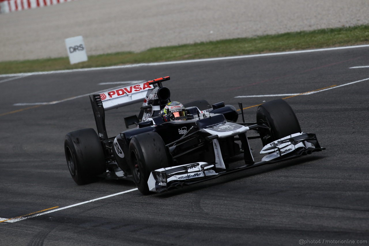 GP SPAGNA, 13.05.2012- Gara, Pastor Maldonado (VEN) Williams F1 Team FW34 vincitore