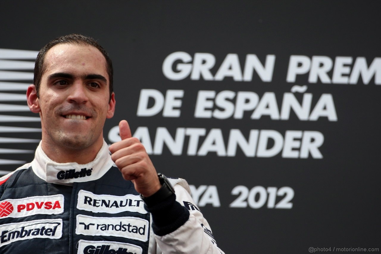 GP SPAGNA, 13.05.2012- Gara, Pastor Maldonado (VEN) Williams F1 Team FW34 vincitore