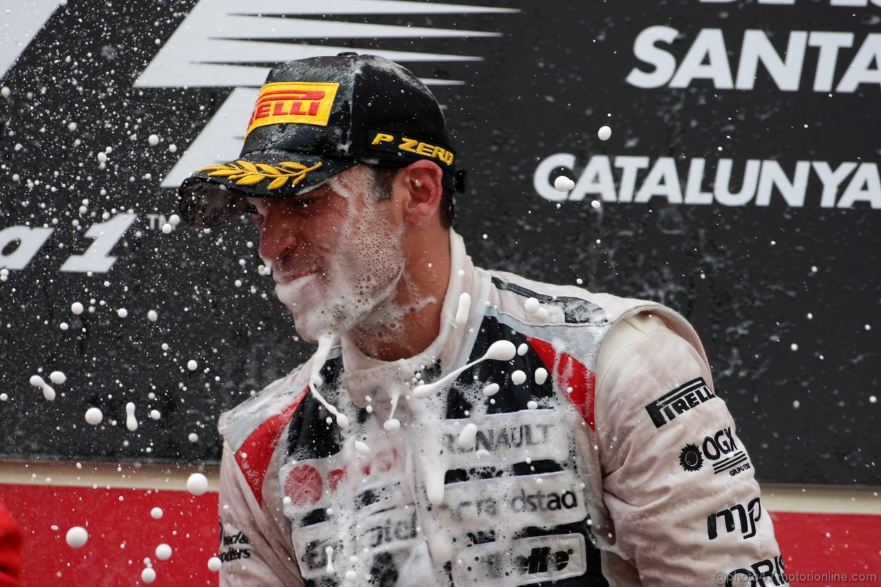 GP SPAGNA, 13.05.2012- Gara, Pastor Maldonado (VEN) Williams F1 Team FW34 vincitore