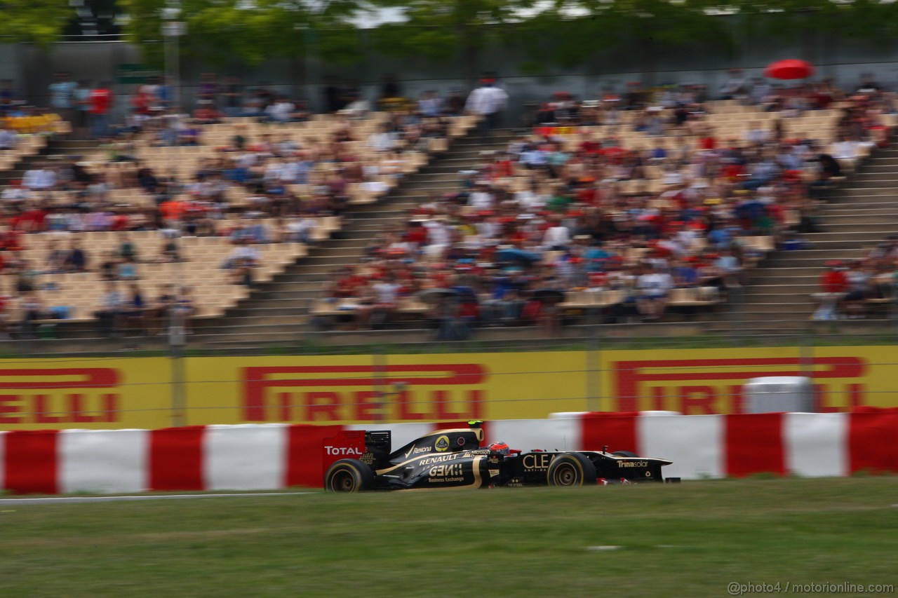 GP SPAGNA, 13.05.2012- Gara, Romain Grosjean (FRA) Lotus F1 Team E20 