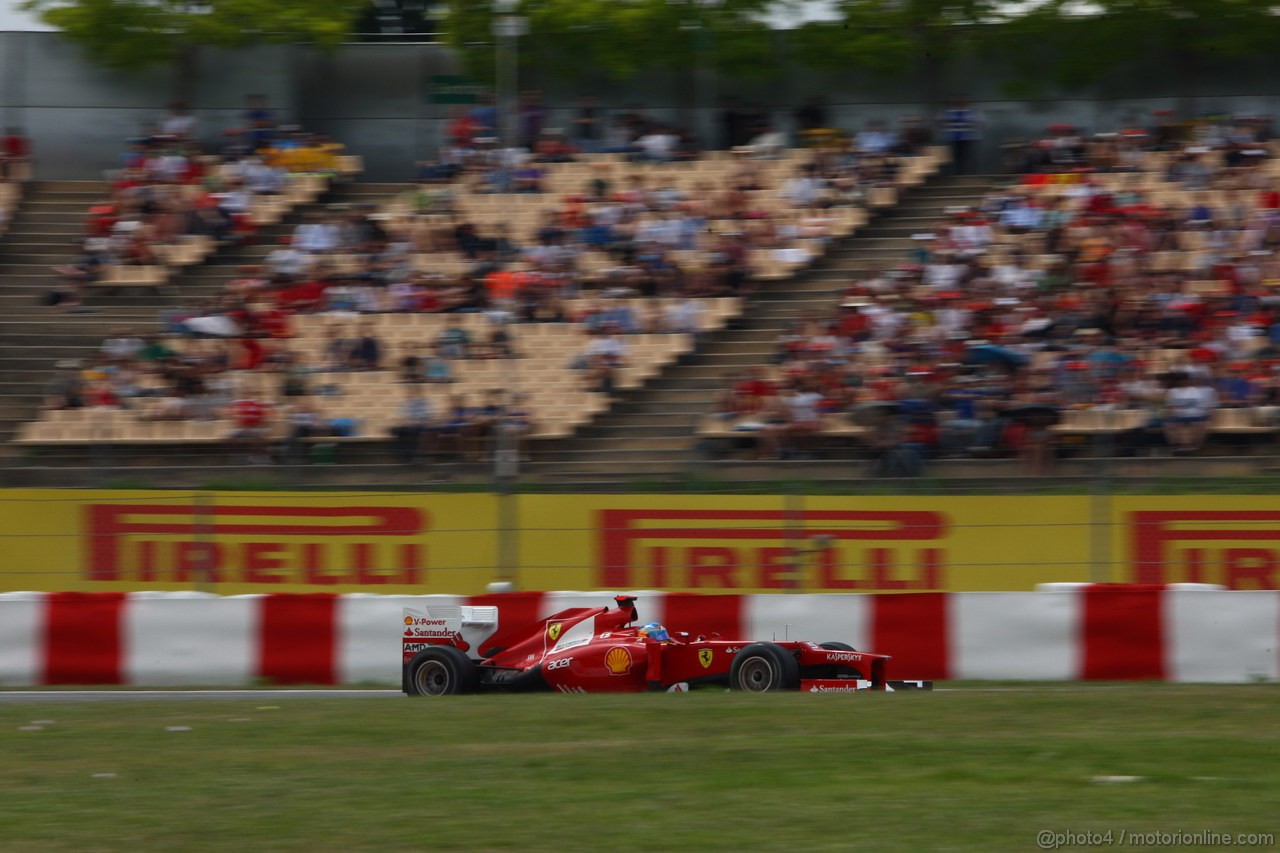 GP SPAGNA, 13.05.2012- Gara, Fernando Alonso (ESP) Ferrari F2012 