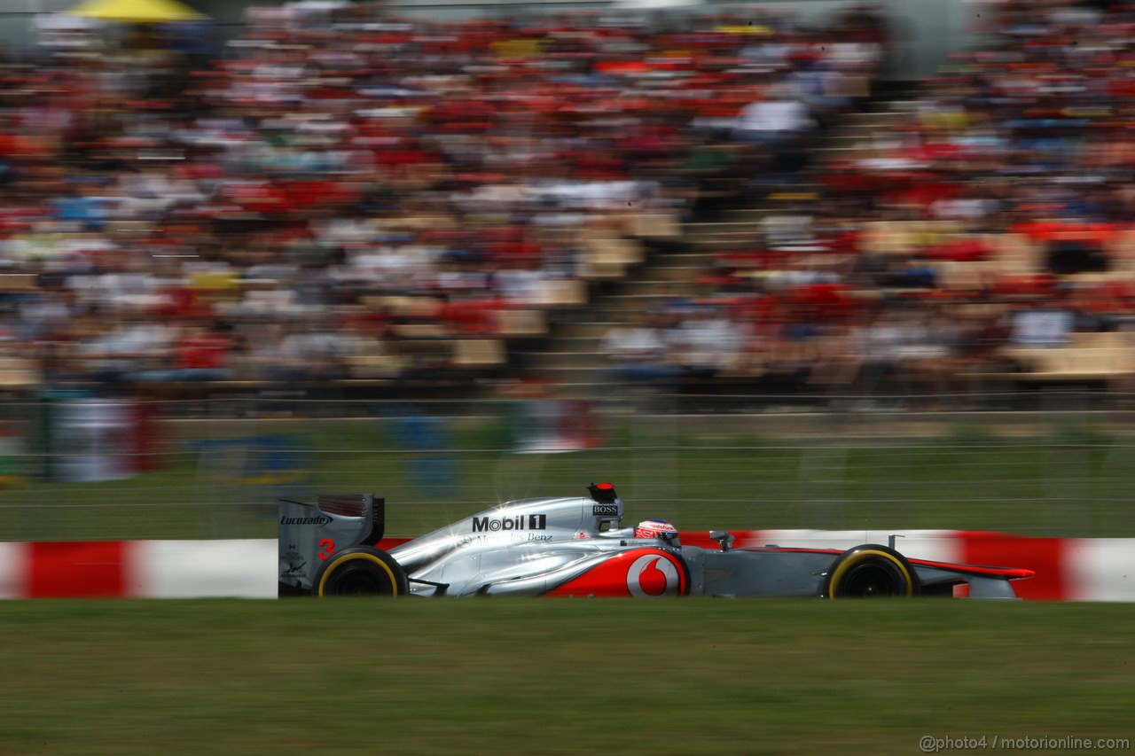 GP SPAGNA, 13.05.2012- Gara, Jenson Button (GBR) McLaren Mercedes MP4-27 
