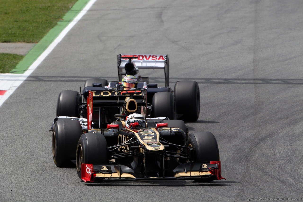 GP SPAGNA, 13.05.2012- Gara, Kimi Raikkonen (FIN) Lotus F1 Team E20 