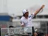 GP SPAGNA, 13.05.2012- Sergio Prez (MEX) Sauber F1 Team C31 at drivers parade  