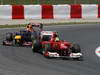 GP SPAGNA, 13.05.2012- Gara, Mark Webber (AUS) Red Bull Racing RB8 e Felipe Massa (BRA) Ferrari F2012 