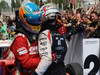 GP SPAGNA, 13.05.2012- Gara, secondo Fernando Alonso (ESP) Ferrari F2012 e Pastor Maldonado (VEN) Williams F1 Team FW34 vincitore 