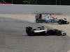 GP SPAGNA, 13.05.2012- Gara, Bruno Senna (BRA) Williams F1 Team FW34 e Michael Schumacher (GER) Mercedes AMG F1 W03 crash 