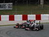 GP SPAGNA, 13.05.2012- Gara, Jenson Button (GBR) McLaren Mercedes MP4-27 e Kamui Kobayashi (JAP) Sauber F1 Team C31