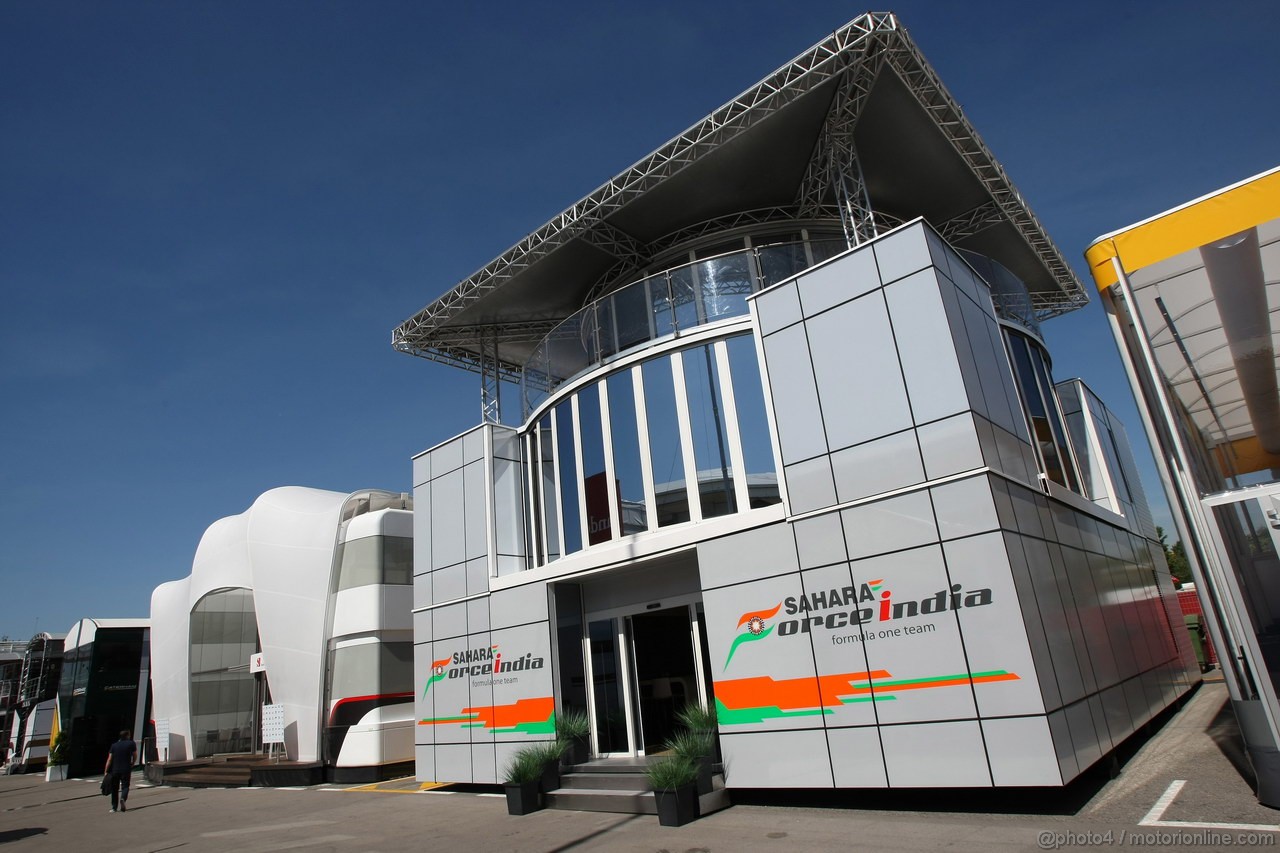 GP SPAGNA, 10.05.2012- Force India Hospitality 