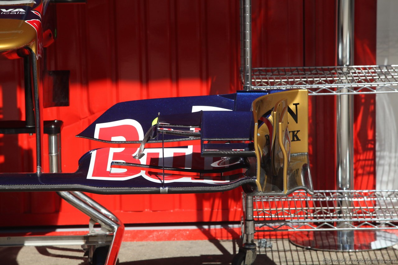 GP SPAGNA, 10.05.2012- Red Bull Racing RB8 detail