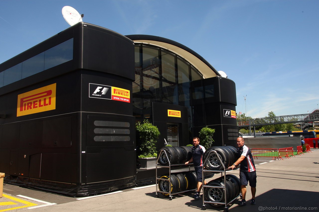 GP SPAGNA, 10.05.2012- Pirelli Hospitality 
