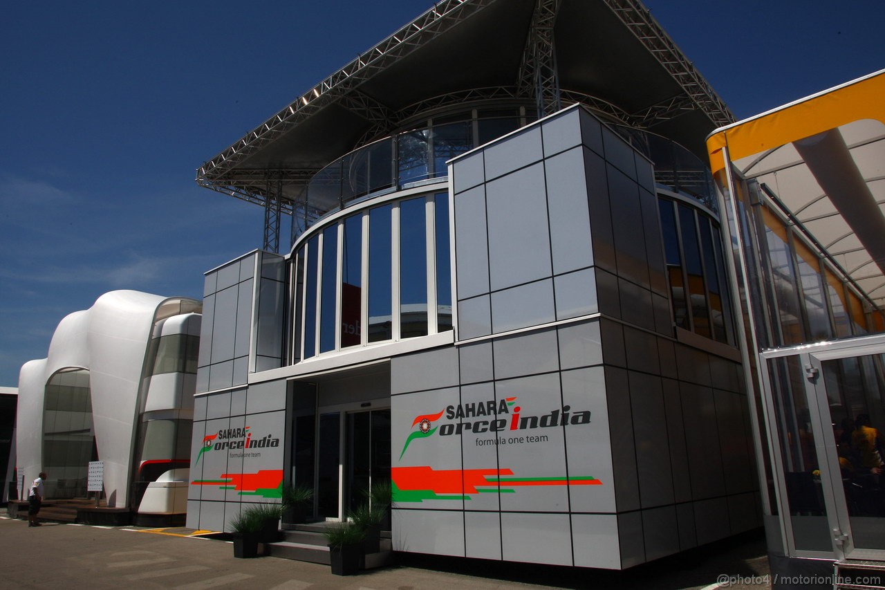 GP SPAGNA, 10.05.2012- Force India Hospitality