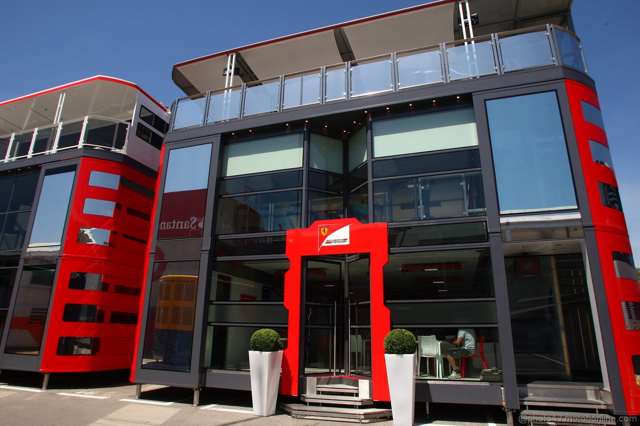 GP SPAGNA, 10.05.2012- Ferrari  Hospitality