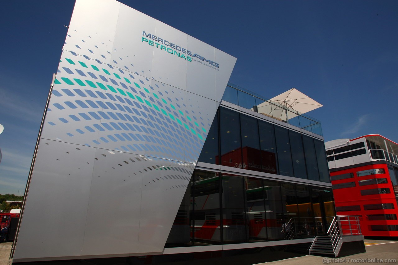 GP SPAGNA, 10.05.2012- Mercedes AMG Hospitality