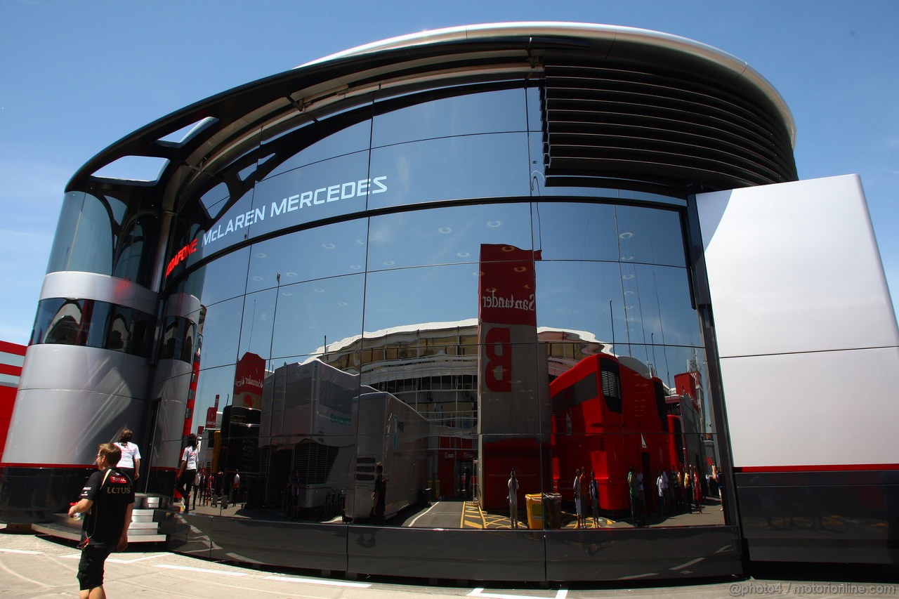 GP SPAGNA, 10.05.2012- Maclaren Mercedes Hospitality