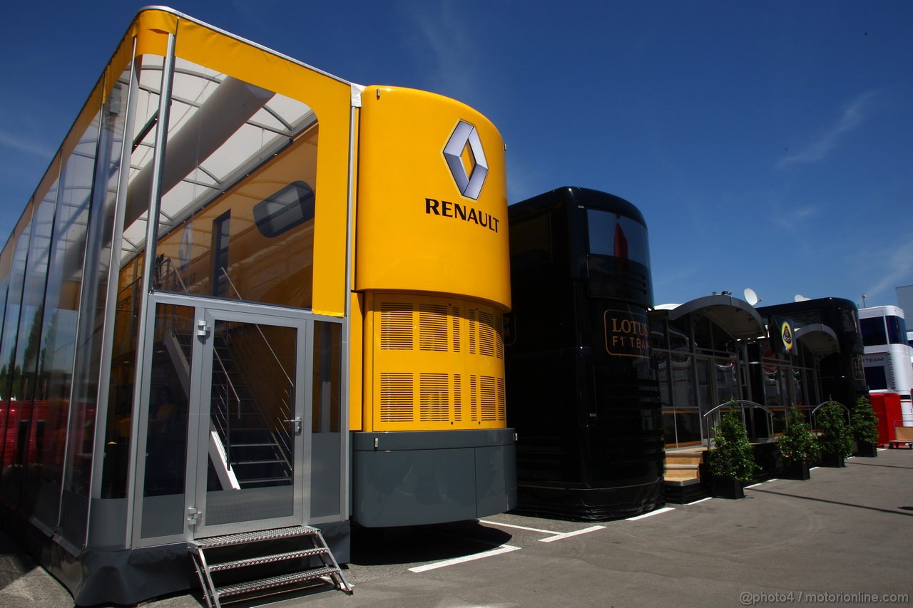 GP SPAGNA, 10.05.2012- Lotus F1 Team Hospitality 