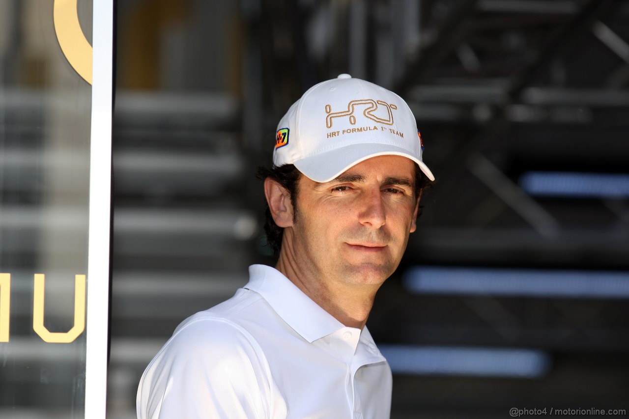 GP SPAGNA, 10.05.2012- Pedro de la Rosa (ESP) HRT Formula 1 Team F112