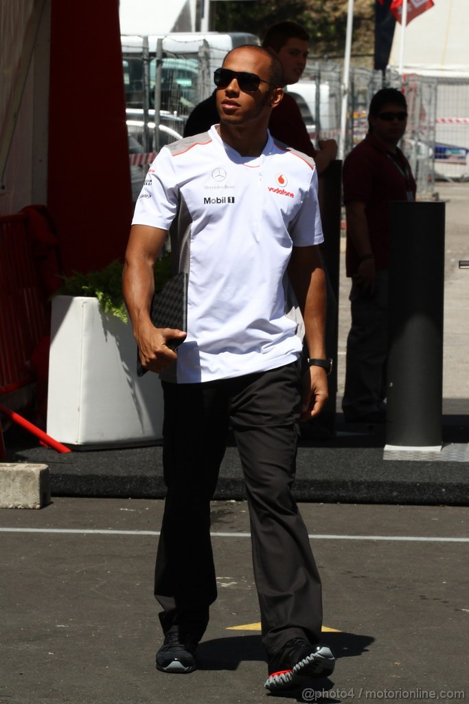 GP SPAGNA, 10.05.2012- Lewis Hamilton (GBR) McLaren Mercedes MP4-27