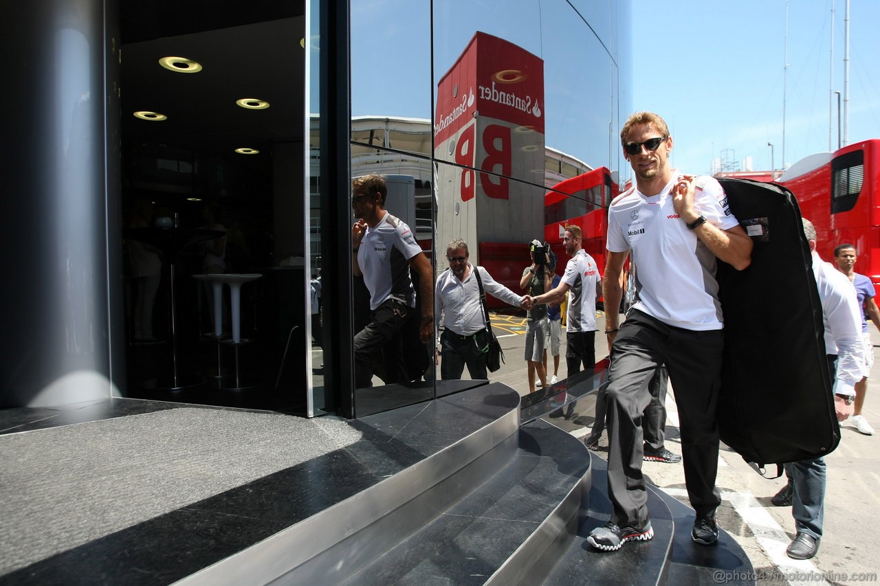 GP SPAGNA, 10.05.2012- Jenson Button (GBR) McLaren Mercedes MP4-27 