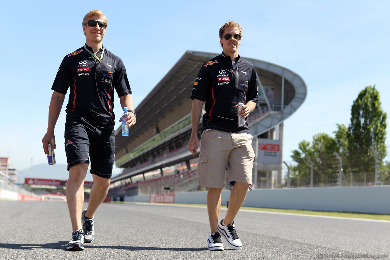 GP SPAGNA, 10.05.2012- Sebastian Vettel (GER) Red Bull Racing RB8 