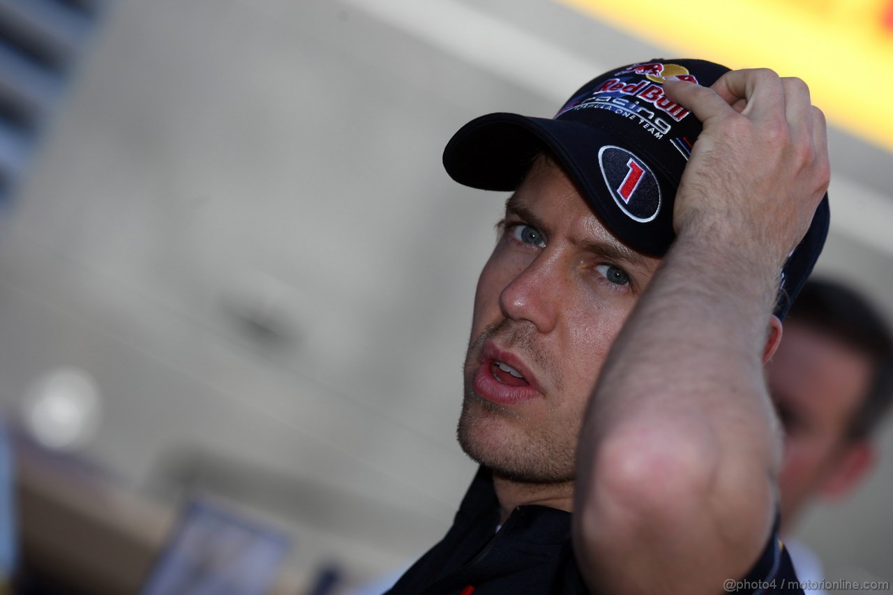 GP SPAGNA, 10.05.2012- Sebastian Vettel (GER) Red Bull Racing RB8 