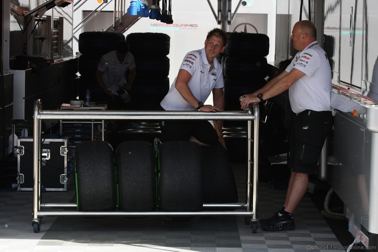 GP SPAGNA, 10.05.2012- Pirelli Tyres 