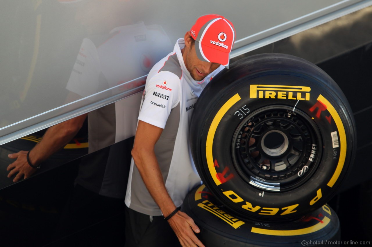 GP SPAGNA, 10.05.2012- Jenson Button (GBR) McLaren Mercedes MP4-27 