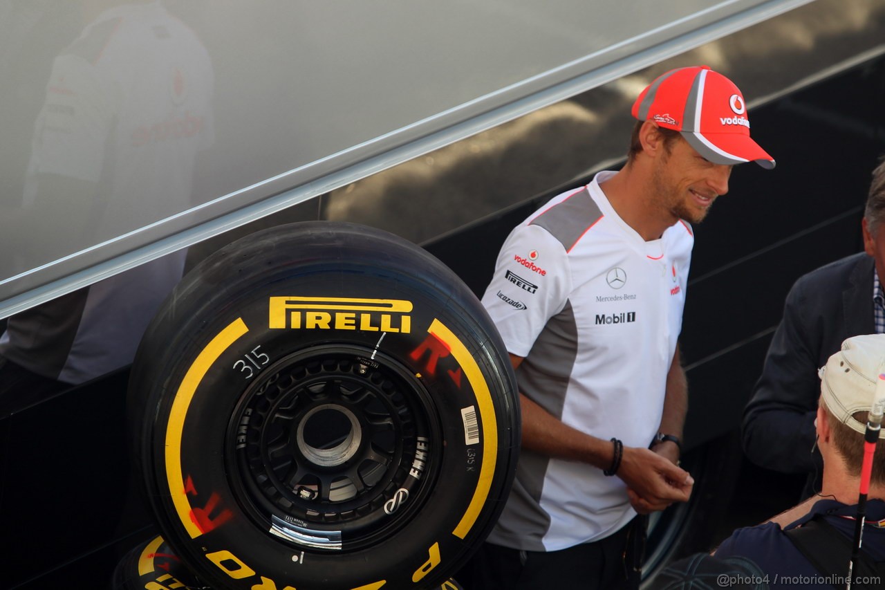 GP SPAGNA, 10.05.2012- Jenson Button (GBR) McLaren Mercedes MP4-27 