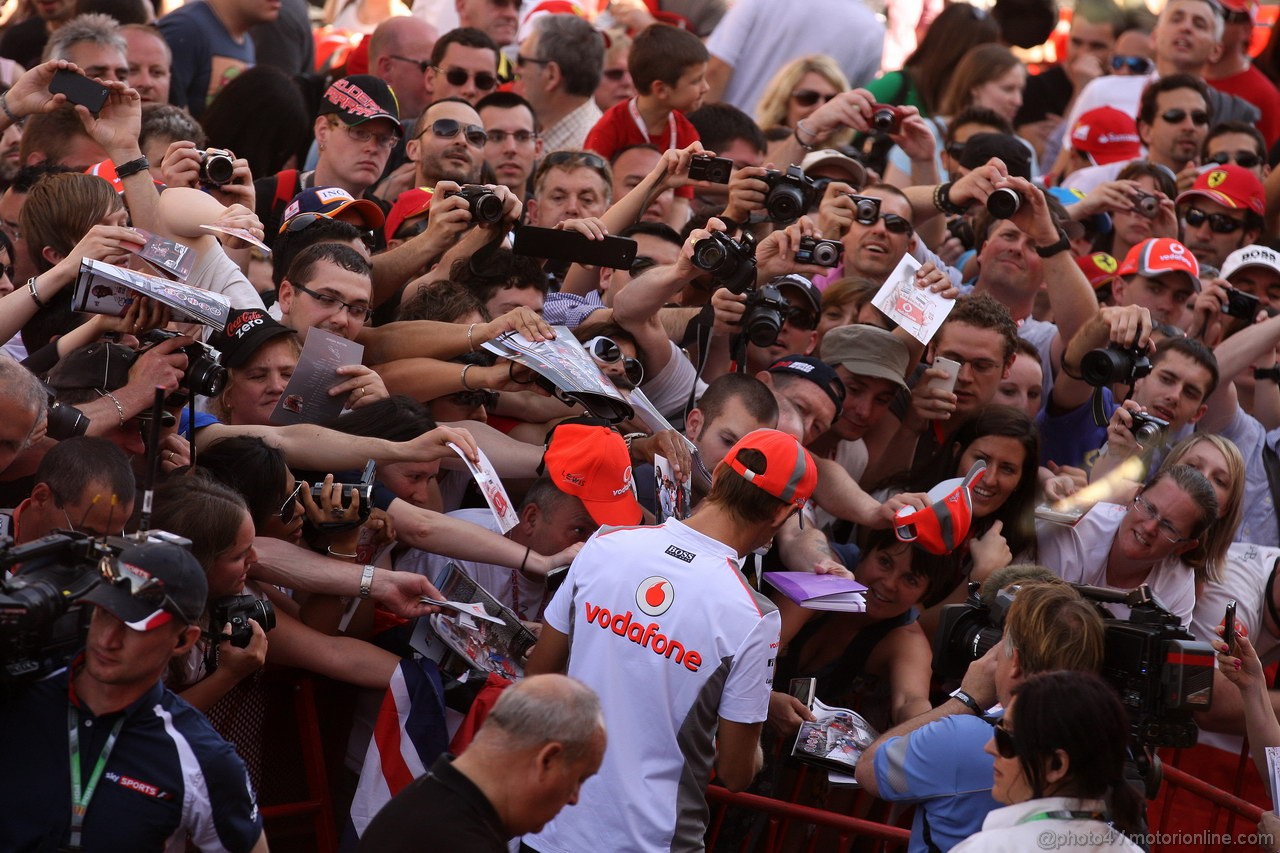 GP SPAGNA, 10.05.2012- Jenson Button (GBR) McLaren Mercedes MP4-27 