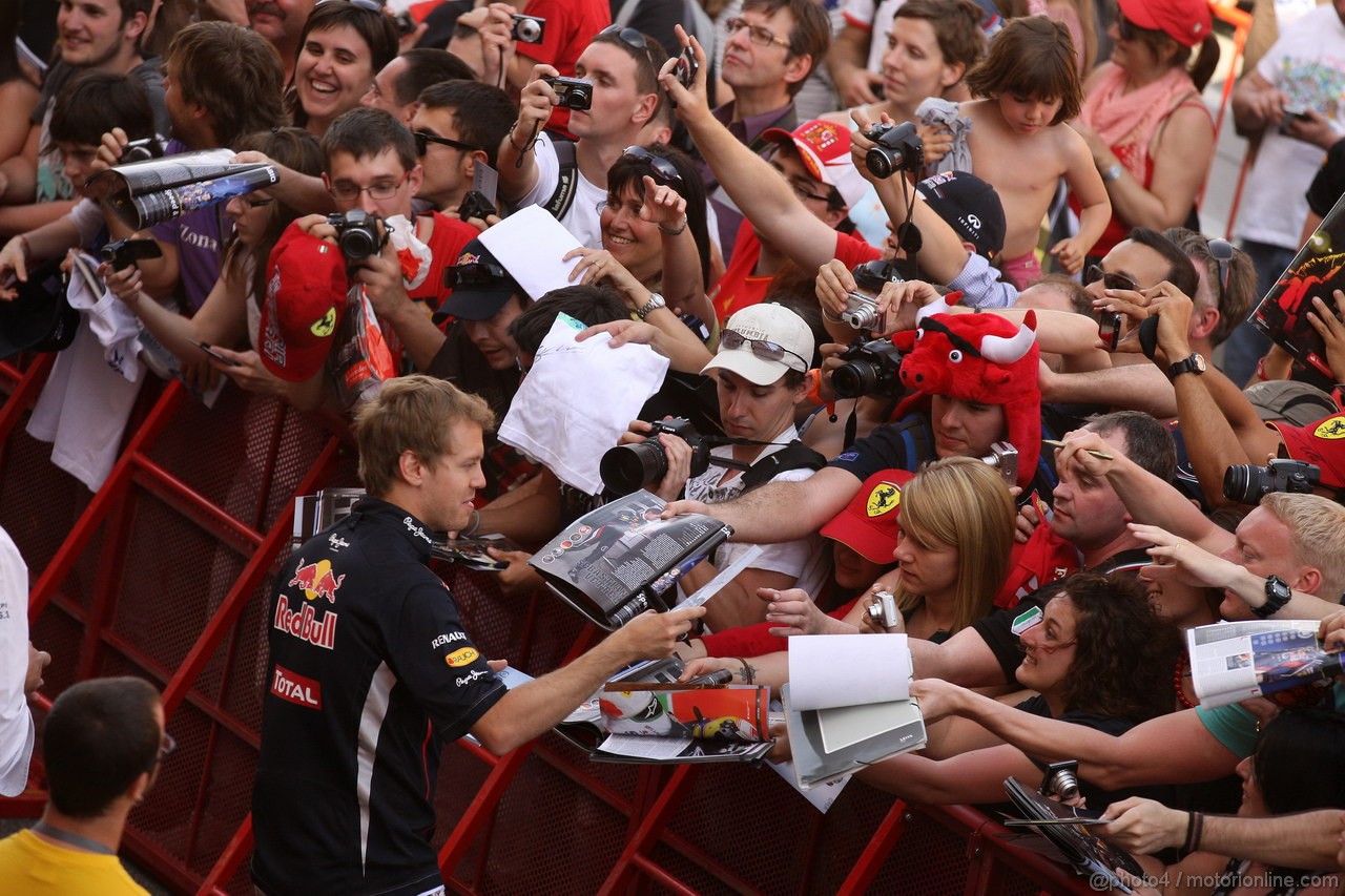 GP SPAGNA, 10.05.2012- Sebastian Vettel (GER) Red Bull Racing RB8 