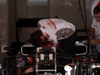 GP SPAGNA, 10.05.2012- Mechanics work on the car of Jenson Button (GBR) McLaren Mercedes MP4-27 
