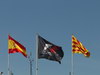 GP SPAGNA, 10.05.2012- Flags of Spain, F1 e Catalunya