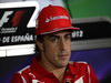 GP SPAGNA, 10.05.2012- Conferenza Stampa, Fernando Alonso (ESP) Ferrari F2012 