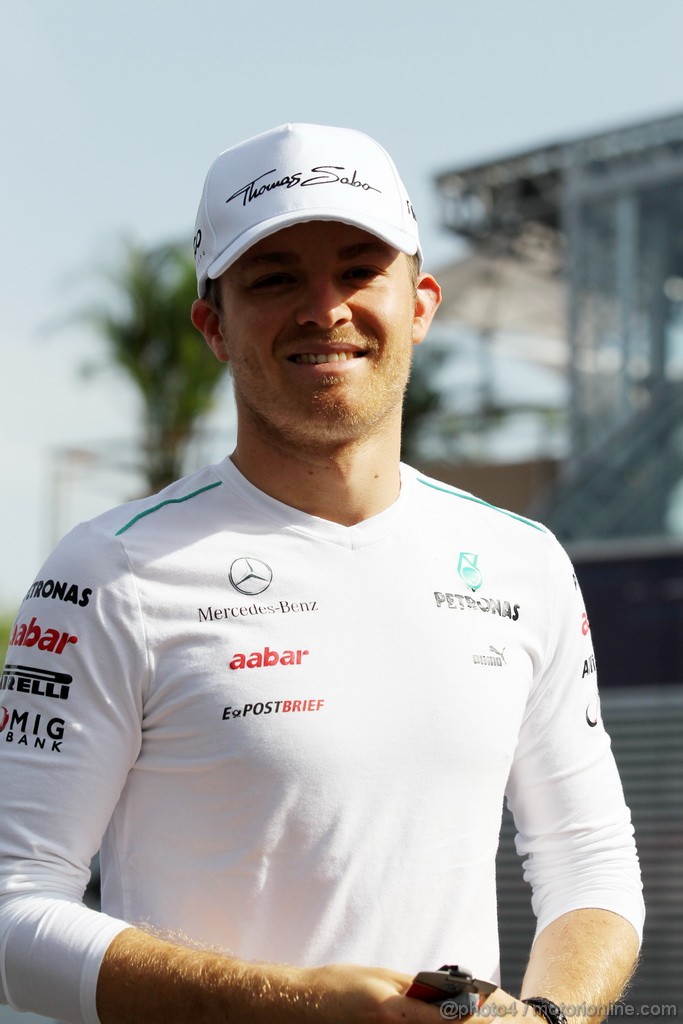 GP SPAGNA, 12.05.2012- Nico Rosberg (GER) Mercedes AMG F1 W03 