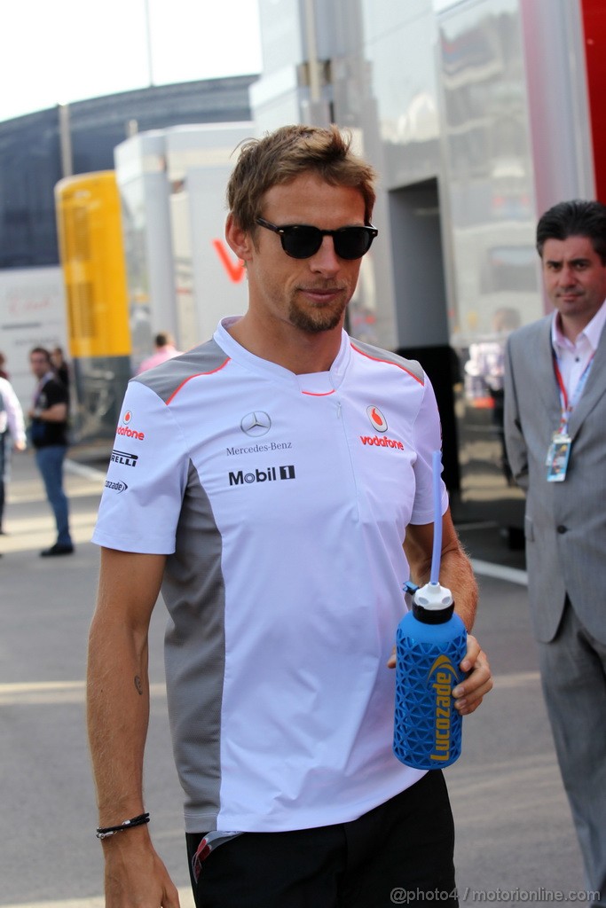 GP SPAGNA, 12.05.2012- Jenson Button (GBR) McLaren Mercedes MP4-27 