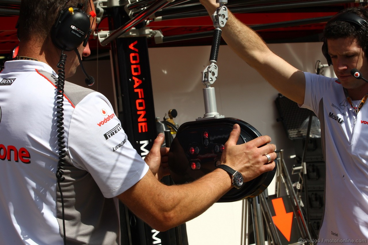 GP SPAGNA, 12.05.2012- Prove Libere 3, Mechanics Mclaren
