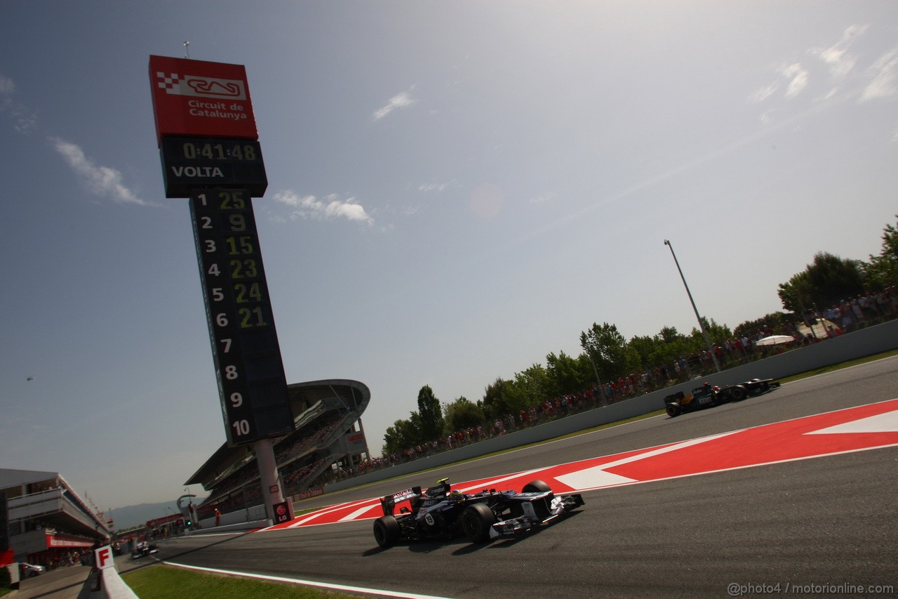 GP SPAGNA, 12.05.2012- Prove Libere 3, Bruno Senna (BRA) Williams F1 Team FW34 