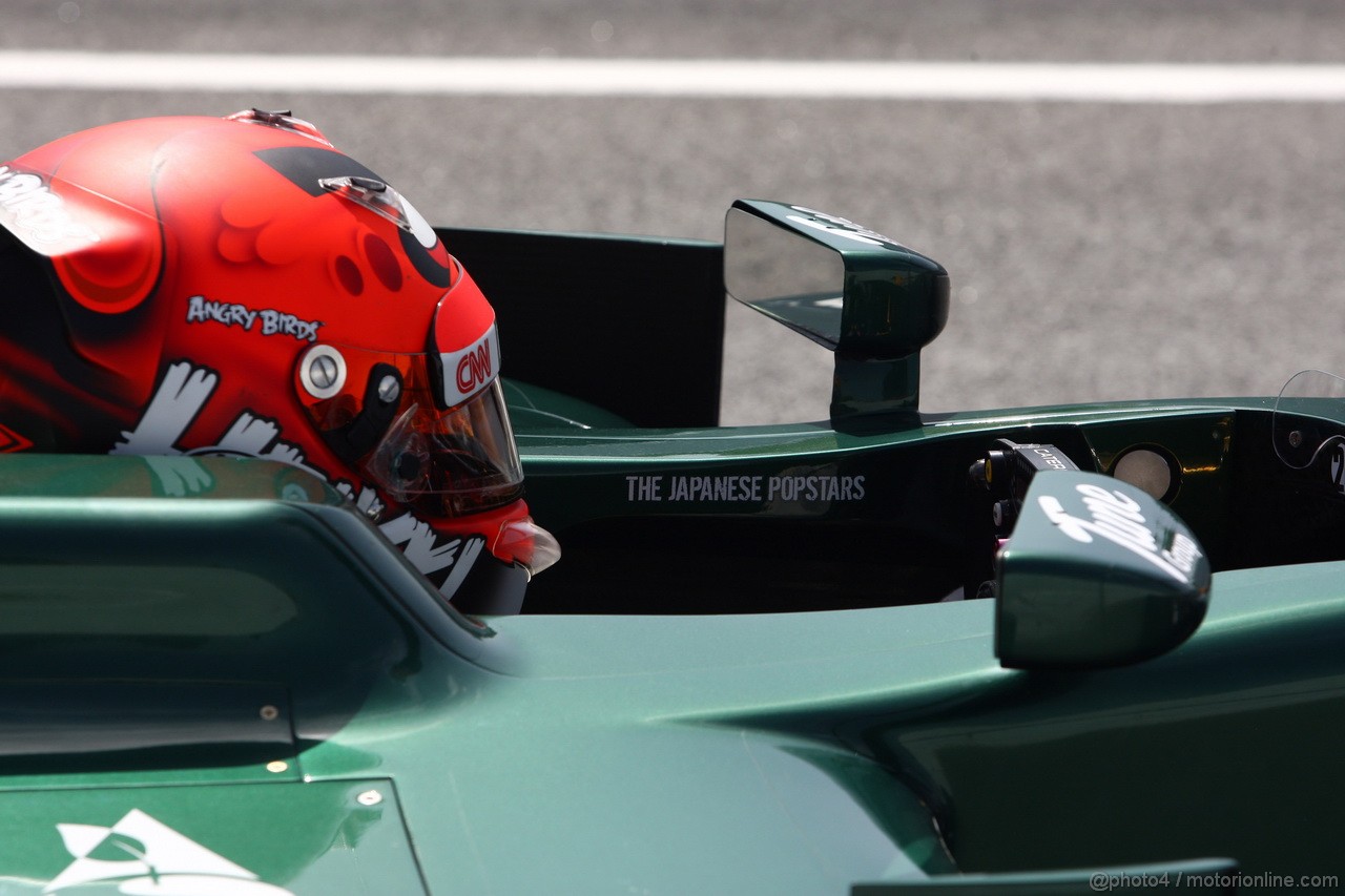 GP SPAGNA, 12.05.2012- Prove Libere 3, Heikki Kovalainen (FIN) Caterham F1 Team CT01 