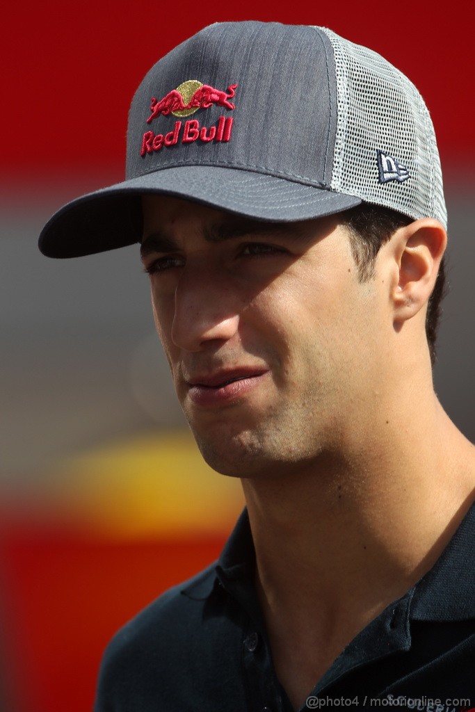 GP SPAGNA, 12.05.2012- Prove Libere 3, Daniel Ricciardo (AUS) Scuderia Toro Rosso STR7 