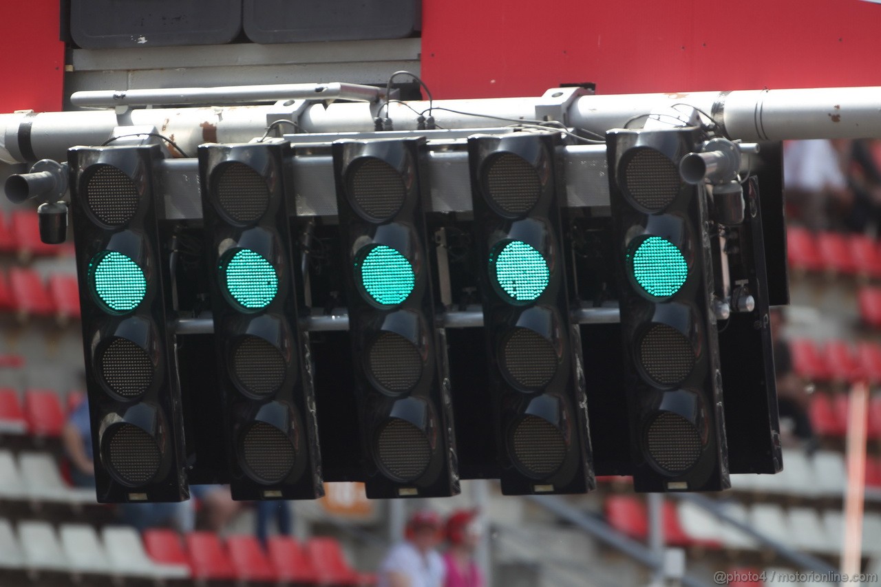 GP SPAGNA, 12.05.2012- Prove Libere 3, Pit lane Atmosfera