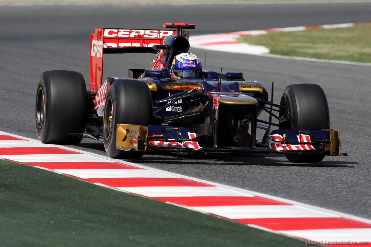 GP SPAGNA, 12.05.2012- Prove Libere 3, Daniel Ricciardo (AUS) Scuderia Toro Rosso STR7 