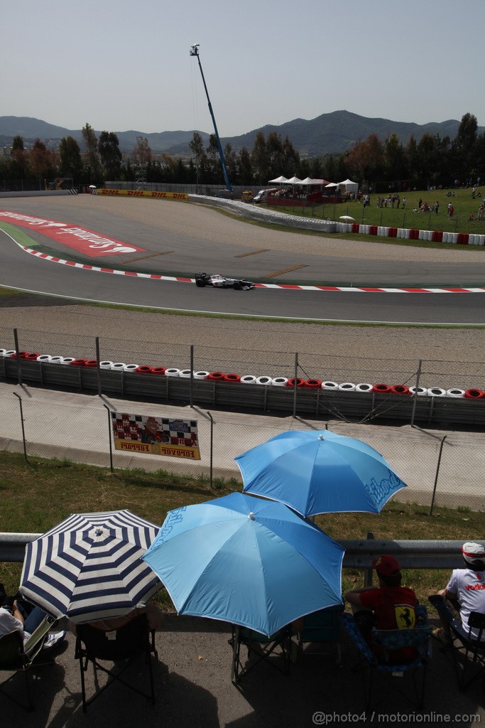GP SPAGNA, 12.05.2012- Prove Libere 3, Kamui Kobayashi (JAP) Sauber F1 Team C31 